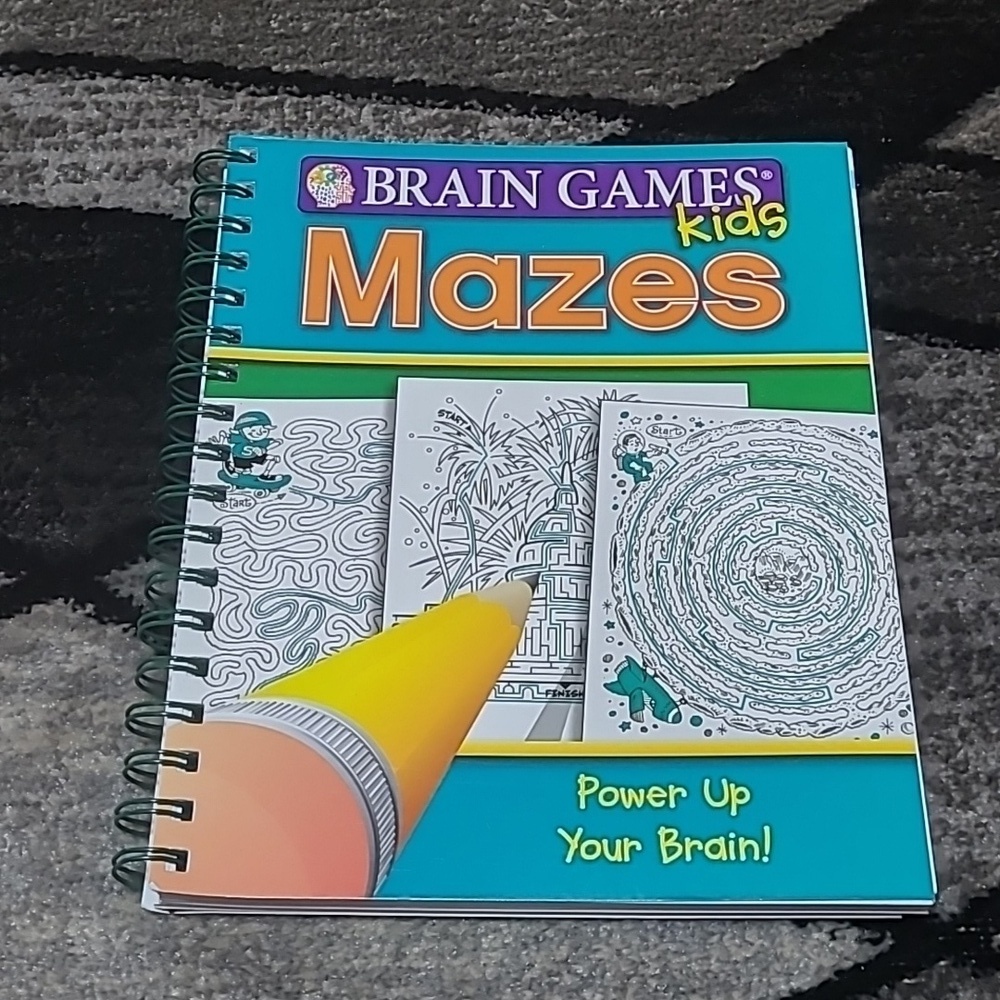 BRAIN GAMES KIDS MAZES PRICE FIRM